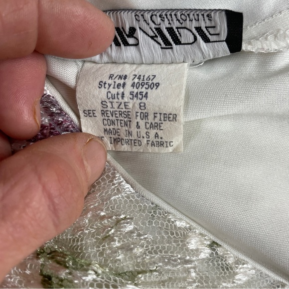 SHARADE ladies lace dress size 8 - Picture 9 of 9